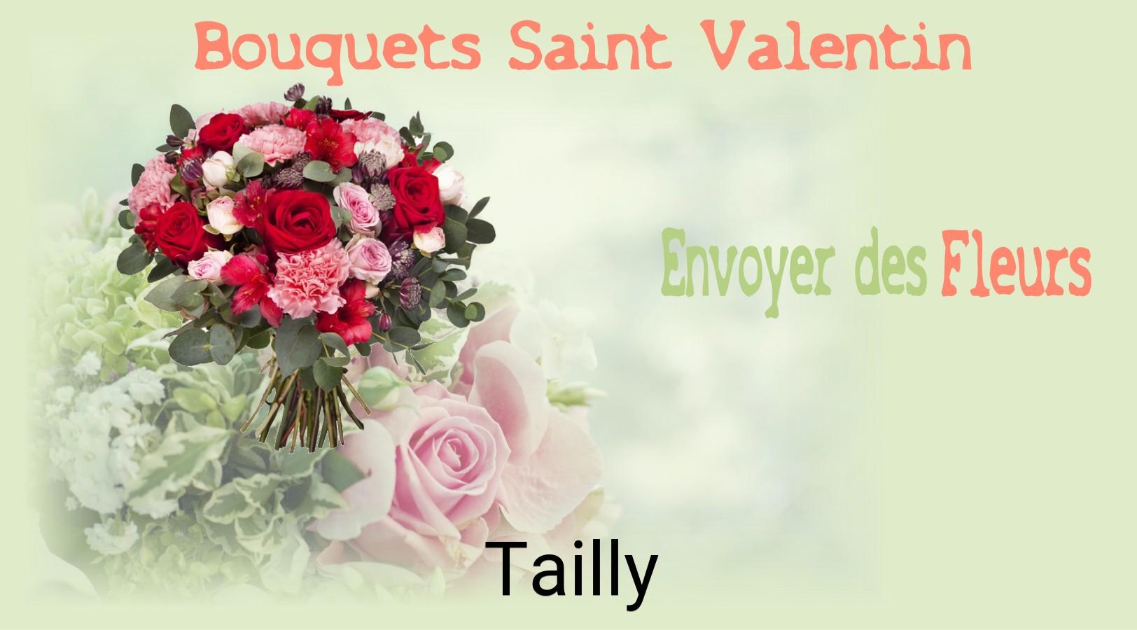 Roses de Saint-Valentin livrées à Tailly